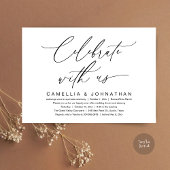 ロマン祝ティングのディナ結婚ーパーティー 招待状