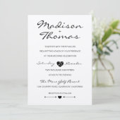 ロマン素朴ティスイート結婚式招待状 招待状 (スタンド正面)