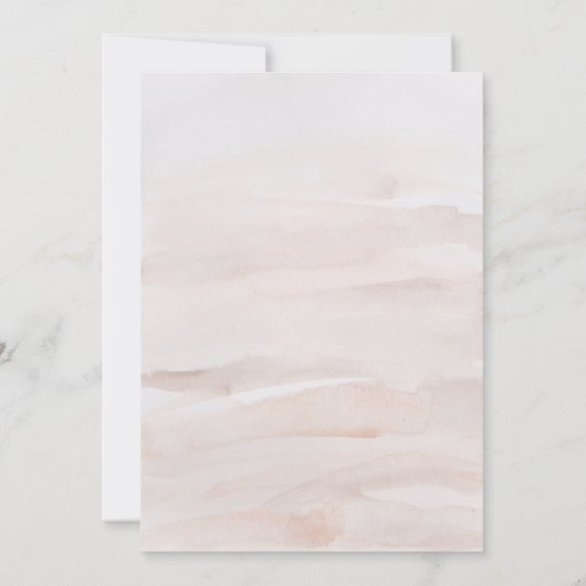 ロマン素朴ティックな矢とハートの結婚招待 招待状 (裏面)