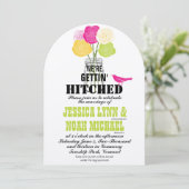 ロマン素朴ティックバラメイソンジャールラブバード 招待状 (スタンド正面)