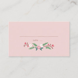 ロマン素朴ティックフローラ束 プレイスカード