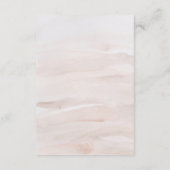 ロマン素朴ティック矢印とハート結婚の情報 エンクロージャーカード (裏面)