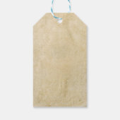 ロマン素朴ム結婚メッセージカード ギフトタグ (裏面)