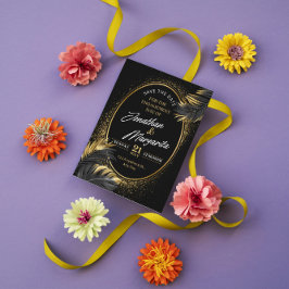 ロマン結婚ティックのジフ招待状 – タイムレス設計 招待状