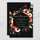 ロマン自然クトテラコッタ結婚ズ セーブザデート (正面/裏面)