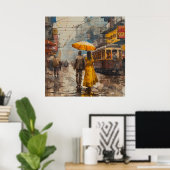 ロマン買スのポスター ポスター (ホームオフィス)