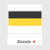 ロマーノフ君主国旗（1613年～1917年） シール (シート)