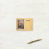 ロマーフォーラムヴィンテージ旅行広告 ポストイット (デスク上)