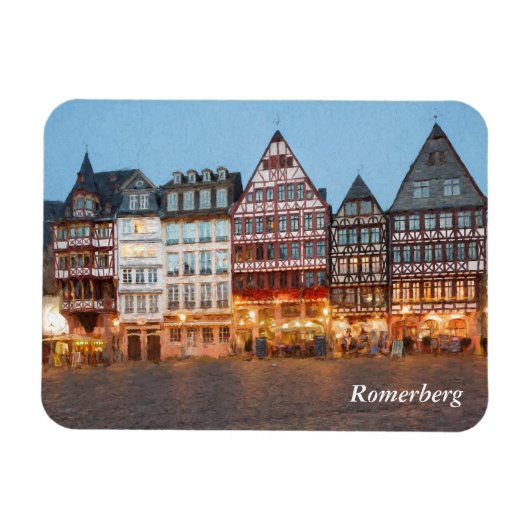 ロマーベルグインフランクフルトアムメイン マグネット (横)