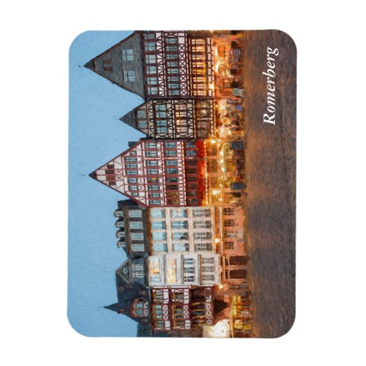 ロマーベルグインフランクフルトアムメイン マグネット (縦)