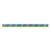 ロマ国旗 サテンリボン (正面)