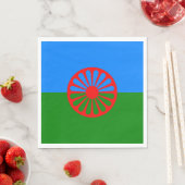 ロマ国旗 スタンダードランチョンナプキン (インサイチュ)