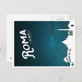 ロマ夜はがき。 ポストカード (正面/裏面)