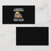 ロマ楽しむンチックにタコトラックに行おもしろいく 名刺 (正面/裏面)