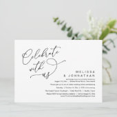 ロマ祝ティのディナ結婚ー 招待状 (スタンド正面)