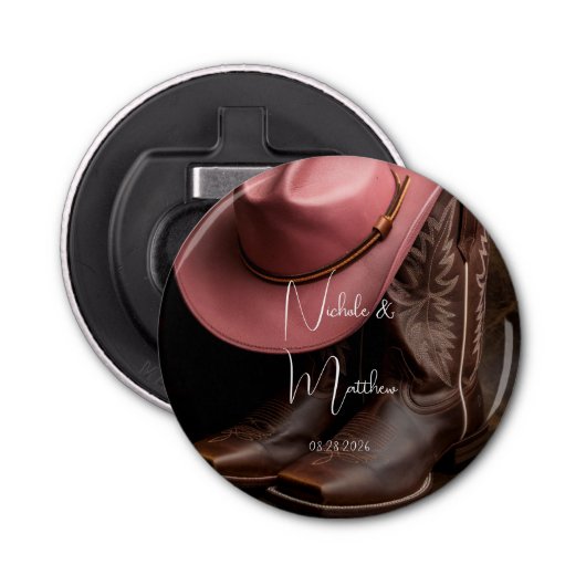 ロマ素朴ス結婚ギフト 栓抜き (正面)