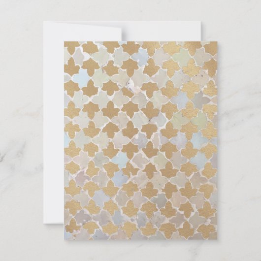 ロマ素朴ス結婚ズ | リハーサルディナー招待状 招待状 (裏面)