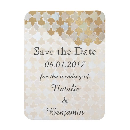 ロマ素朴ス結婚ズ |日付の保存 マグネット (縦)