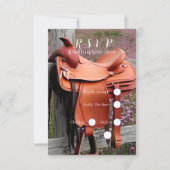 ロマ素朴ンス:フェンスのサドル 出欠カード (正面)