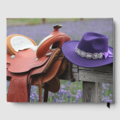 ロマ素朴ンス：フェンスサドル結婚 ゲストブック (裏面)