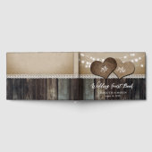 ロマ素朴ンチカントリー・ウッド氏&ミセス結婚ズ ゲストブック (全面)