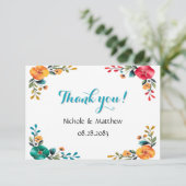 ロマ絵を描ン結婚ス サンキューカード (スタンド正面)