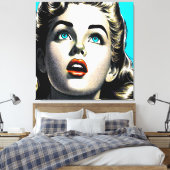 ロマ10代のンス キャンバスプリント (インサイチュ (寝室))