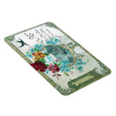 ロマi̇ントカ3 MONOGRAM,日付を保存,白 マグネット (右側)