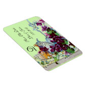 ロマi̇ントカ4 MONOGRAM,日付を保存,緑 マグネット (右側)