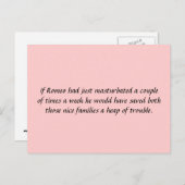 ロミもしオは… ポストカード (正面/裏面)