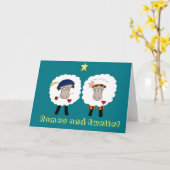 ロミオおよびEwelietの空白のな挨拶状 カード (黄色い花)