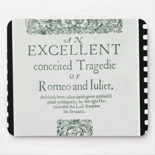 「ロミオおよびJulietからのとびら マウスパッド (正面)