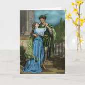 ロミオおよびJulietカード カード (黄色い花)