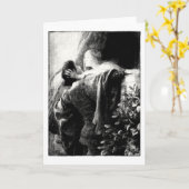 ロミオおよびJuliet カード (黄色い花)