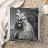 ロミオおよびJuliet、AとしてシャーロットおよびスーザンCushman クッション (ブランケット)