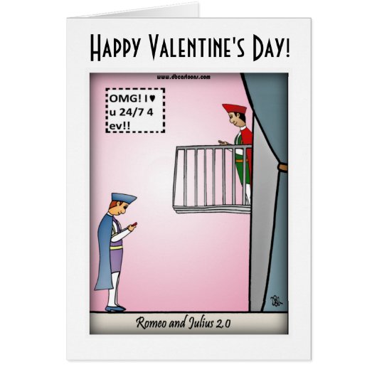 ロミオとジュリアスのカード (正面)