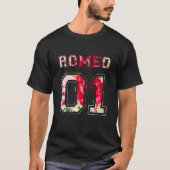 ロミオとジュリエットのシャツ Tシャツ (正面)