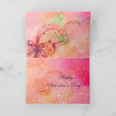 ロミオとジュリエットのバレンタインデー シーズンカード (内部)