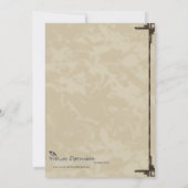 ロミオとジュリエットのフェアリーテイル ウェディング招待状 招待状 (裏面)