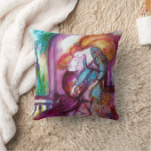 ロミオとジュリエットのロマンチックなバレンタインデー クッション (ブランケット)