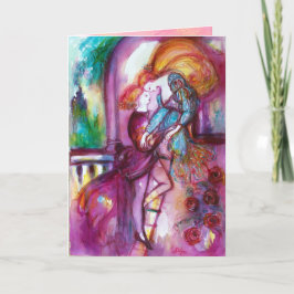 ロミオとジュリエットのロマンチックなバレンタインデー シーズンカード