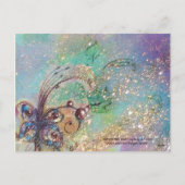 ロミオとジュリエットのロマンチックなバレンタインデー シーズンポストカード (裏面)