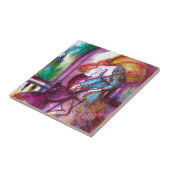 ロミオとジュリエットのロマンチックなバレンタインデー タイル (側面)