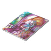 ロミオとジュリエットのロマンチックなバレンタインデー ノートパッド (回転)