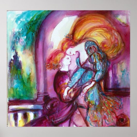 ロミオとジュリエットのロマンチックなバレンタインデー ポスター (正面)