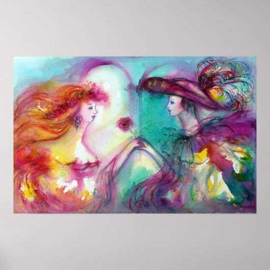 ロミオとジュリエットのロマンチックなバレンタインデー ポスター (正面)