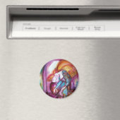 ロミオとジュリエットのロマンチックなバレンタインデー マグネット (インサイチュ (食洗機))