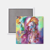 ロミオとジュリエットのロマンチックなバレンタインデー マグネット (正面/裏面)