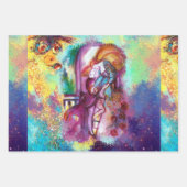 ロミオとジュリエットのロマンチックなバレンタインデー ラッピングペーパーシート (正面)