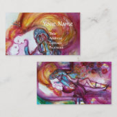 ロミオとジュリエットのロマンチックなバレンタインデー 名刺 (正面/裏面)